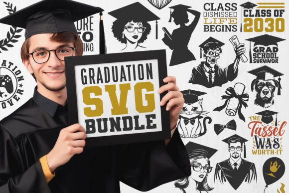 Graduation SVG Bundle Class of 2023: Creative Designs