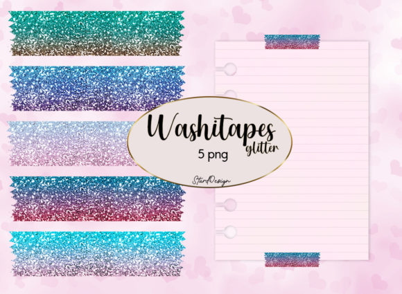 Integrating Washi Tape Glitter into Digital Design and Sublimation Workflows